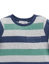 Purebaby | Emerald Stripe Longsleeve Tee