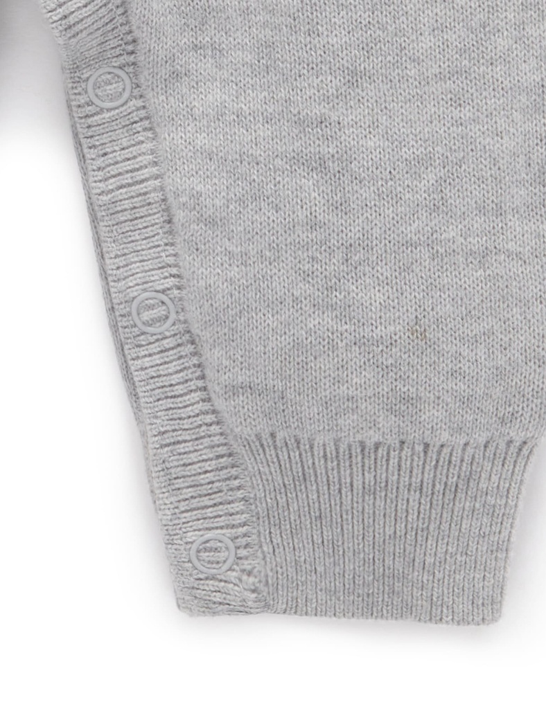 Purebaby | Polar Bear Knitted Overalls