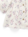 Purebaby | Winter Posie Smocked Dress