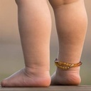 Baltic Amber | Adjustable Anklet