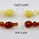 Baltic Amber | Necklace Pop Clasp