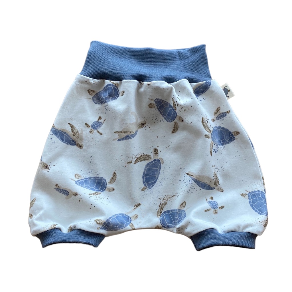 Vay's Kingdom | Shorts & T-shirt Set - Turtles Blue