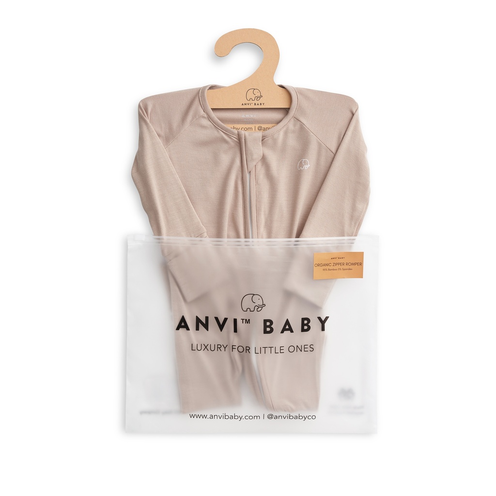 Anvi Baby | Organic Zipper Romper