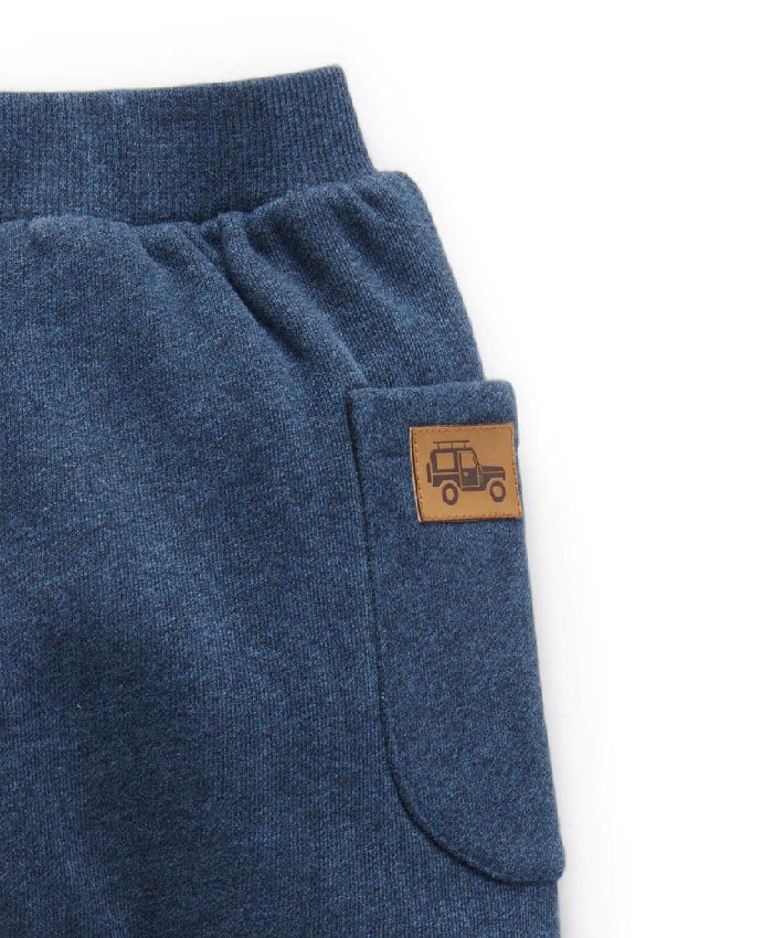 Purebaby | Indigo Slouchy Pant