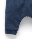 Purebaby | Indigo Slouchy Pant