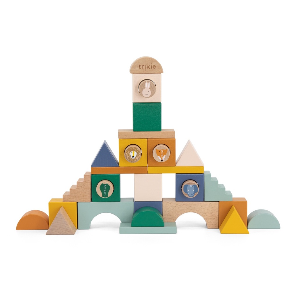 Wooden block city - 31pcs -1.jpg