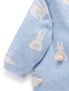 Purebaby | Bunny Friends Jumper - Frozen