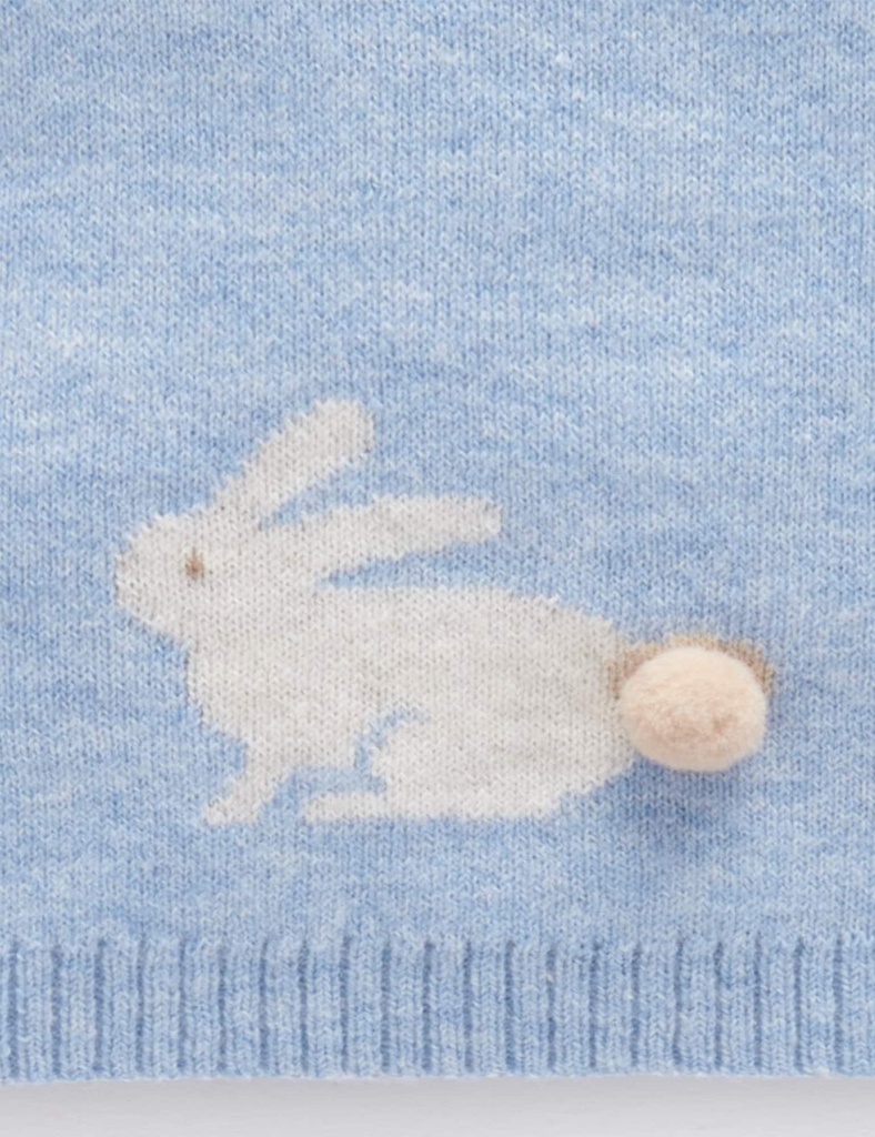 Purebaby | Bunny Friends Jumper - Frozen