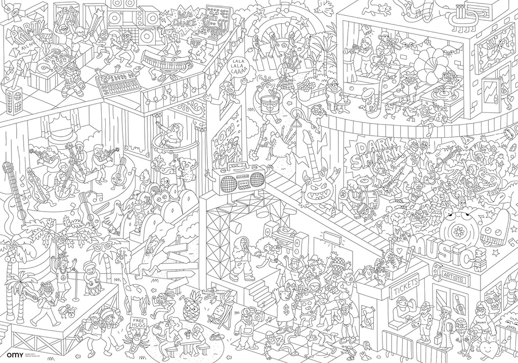 OMY Giant Colouring Poster - Music -1.jpg