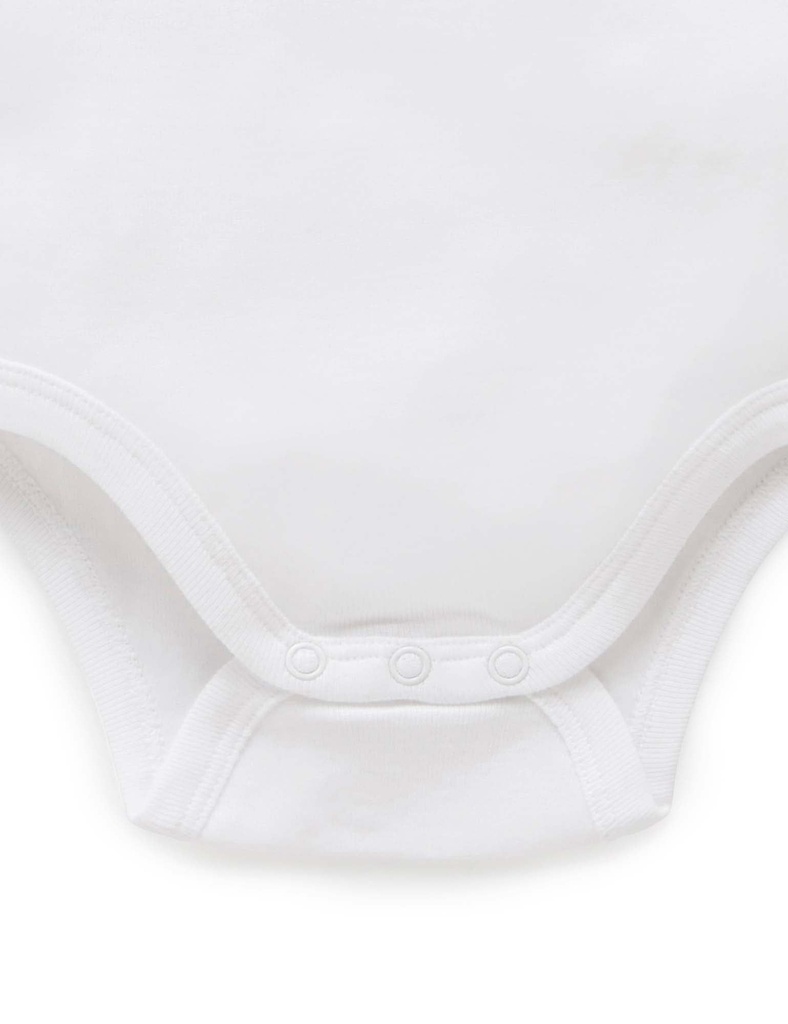 Purebaby | Rib Bodysuit 2 Pack