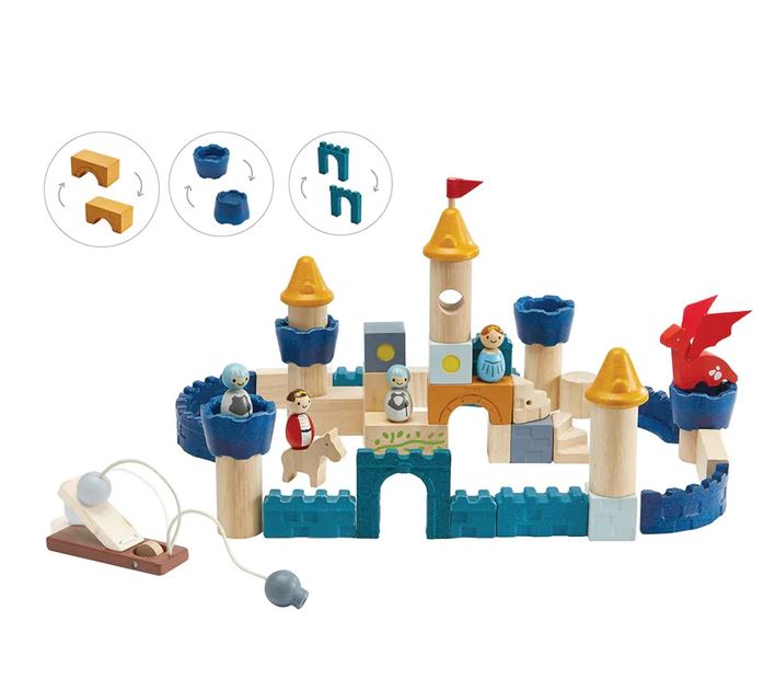 Plan Toys | Castle Blocks - Orchard