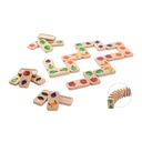 Plan Toys | Fruit & Veggie Domino