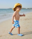 Badawii | Baby Swim Shorts - Yellow Fish Blue