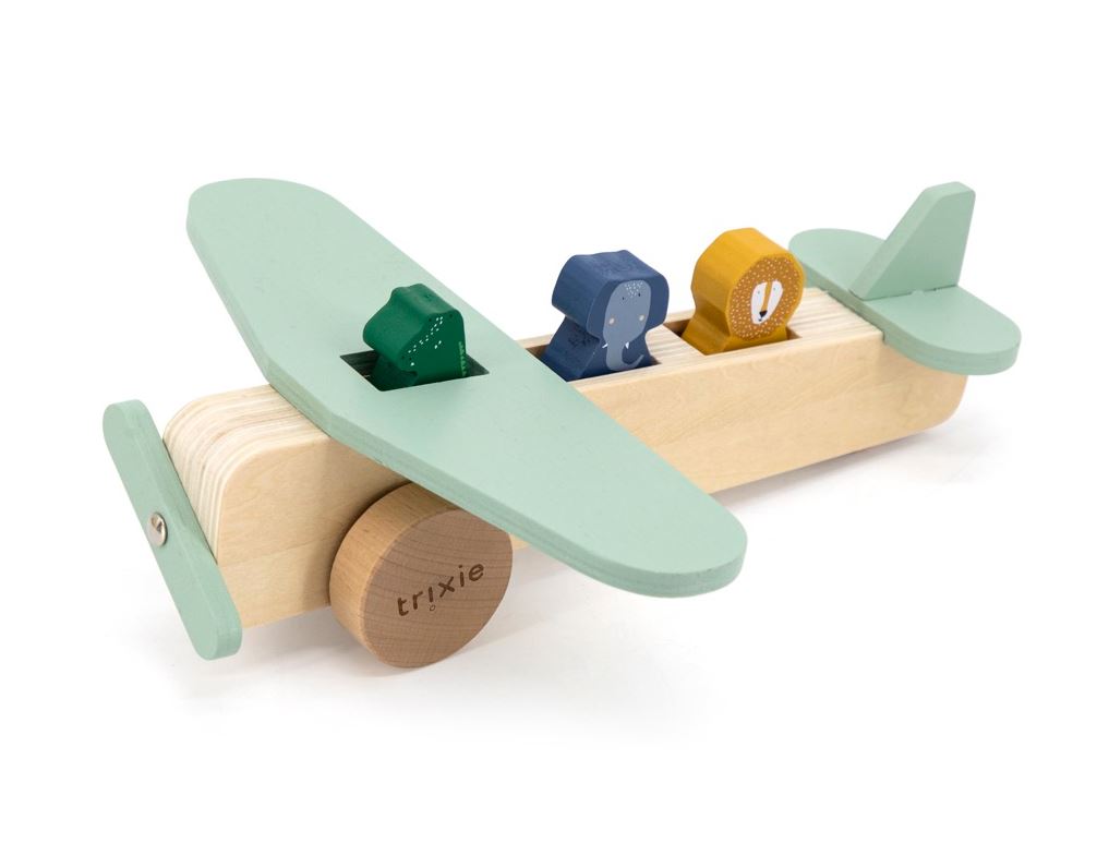 Trixie | Wooden Animal Airplane