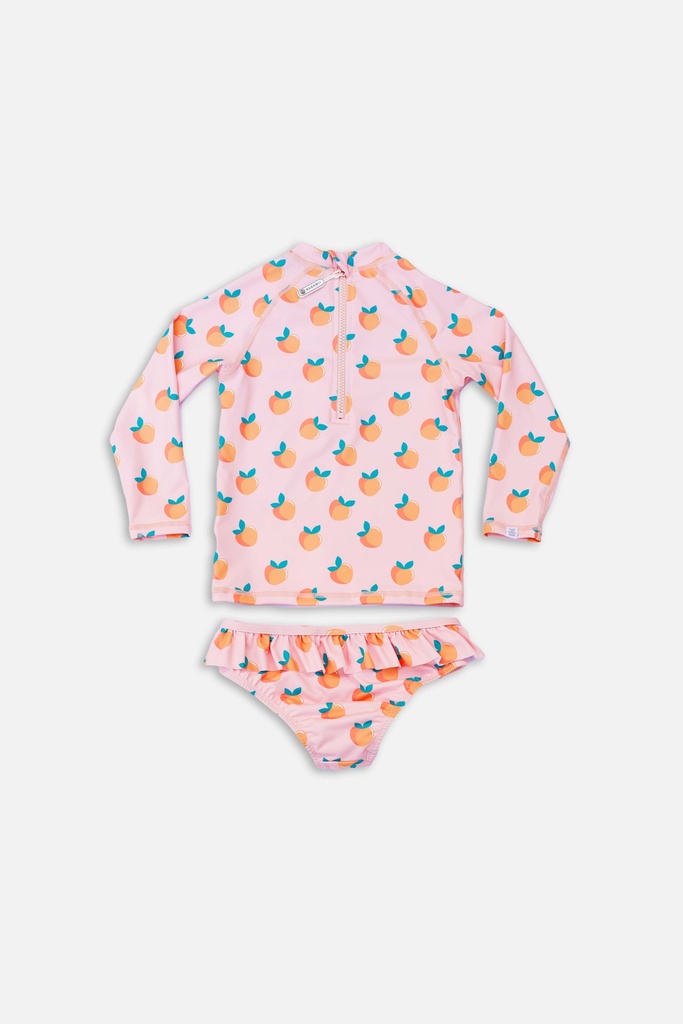 Badawii | Girl 2-Piece Swimsuit - Sweet Peach Light Pink