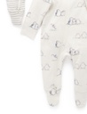 Purebaby | Cloud Penguin Zip Growsuit 2 Pack