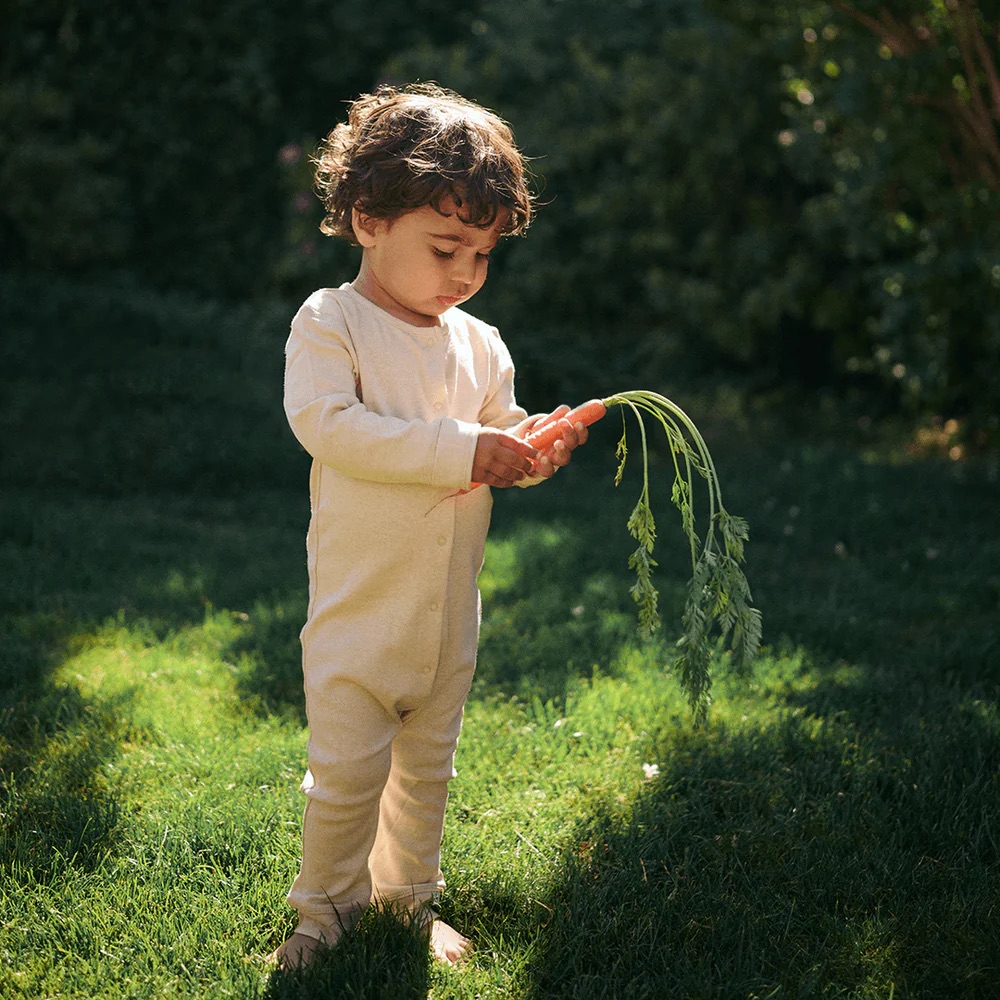 GoBabyGo | Oak Onesie - Plant Dyed