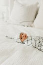 Copper Pearl | Baby Top Knot Hat