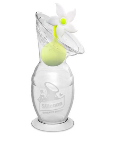  Haakaa | Silicone Breast Pump 150Ml + Flower Stopper