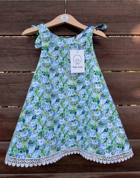 Petite Lamb | Waterlilies Princess Dress