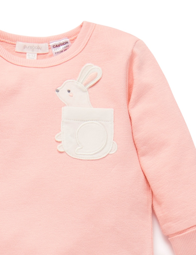 Purebaby | Hungry Bunny PJ Set