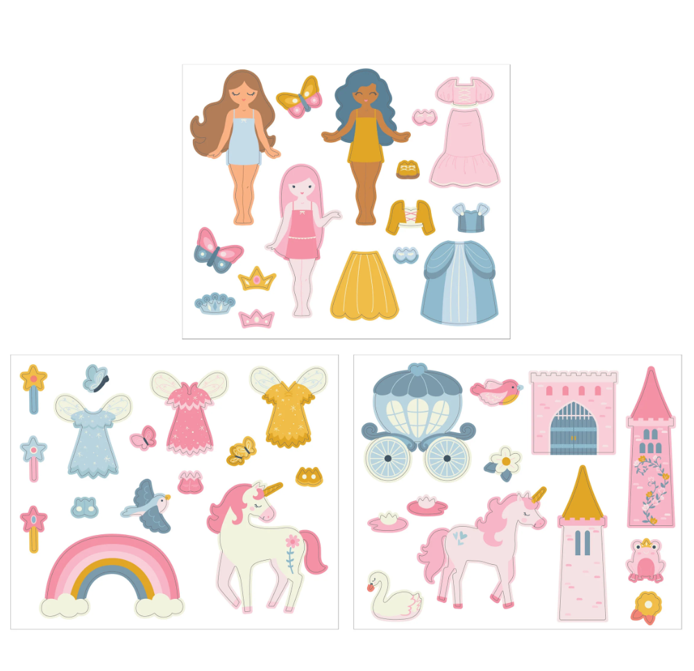 Stephen Joseph | Princess Magnetic Playset 