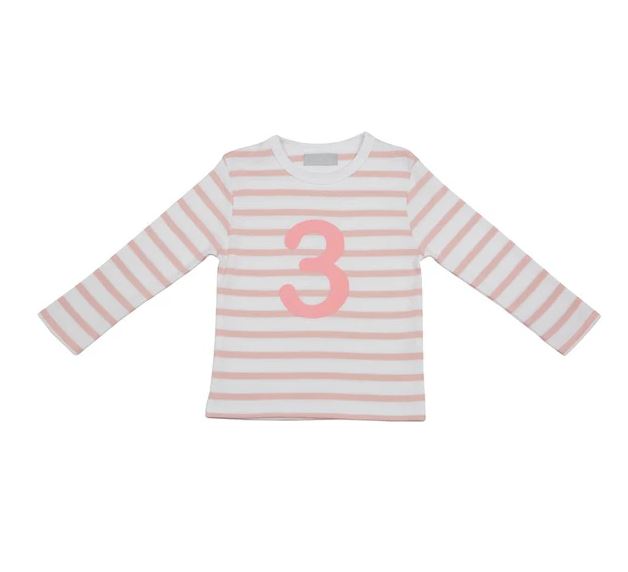 Bob & Blossom | Long Sleeve Striped Number 3