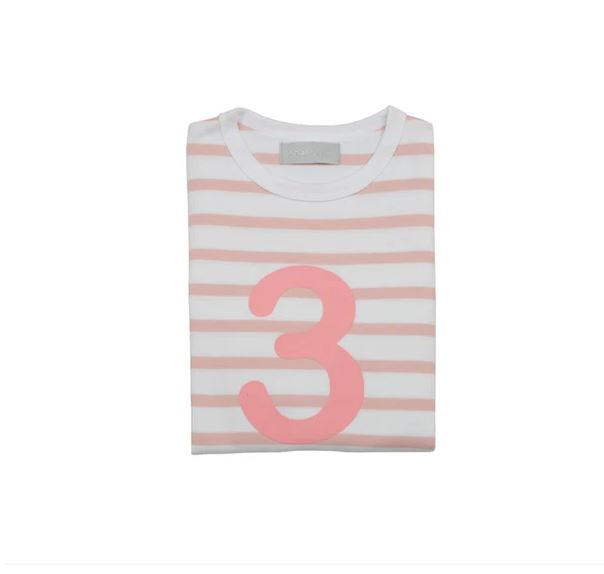 Bob & Blossom | Long Sleeve Striped Number 3