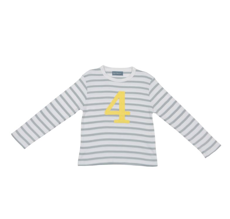 Bob & Blossom | Long Sleeve Striped Number 4