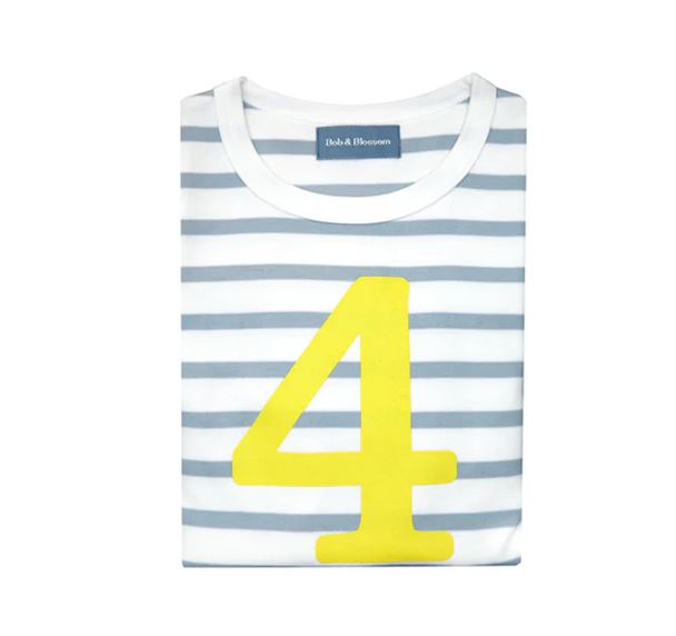 Bob & Blossom | Long Sleeve Striped Number 4