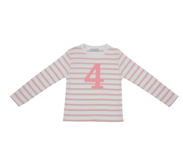 Bob & Blossom | Long Sleeve Striped Number 4