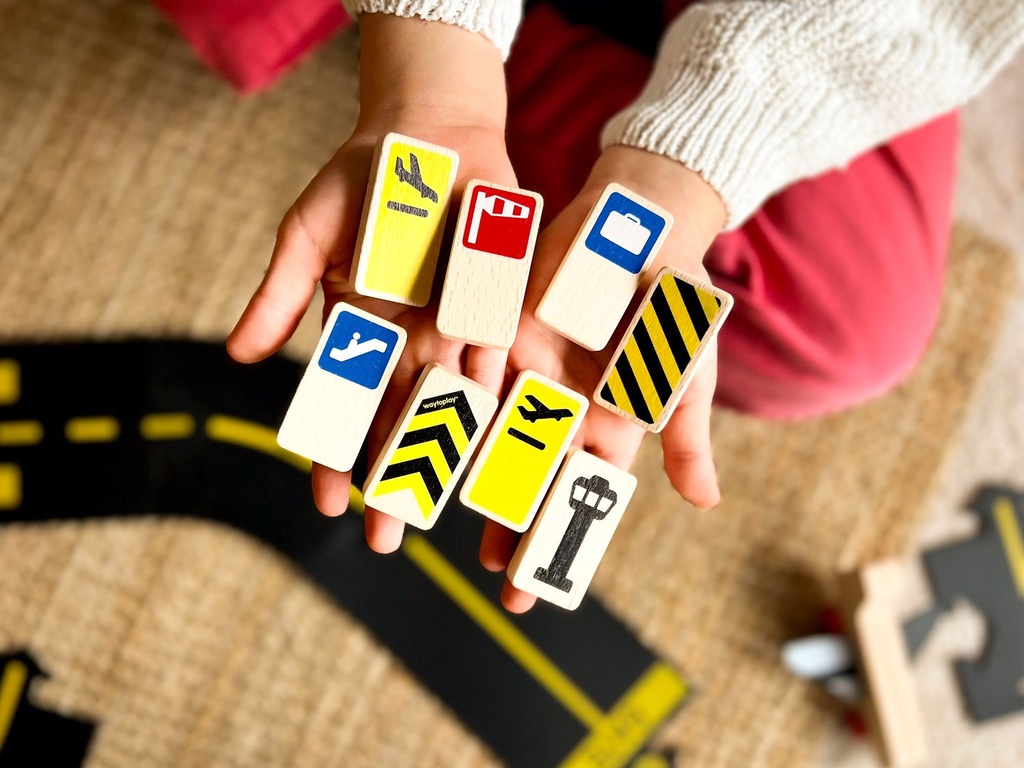 Way To Play | Roadblocks - Airport Signs