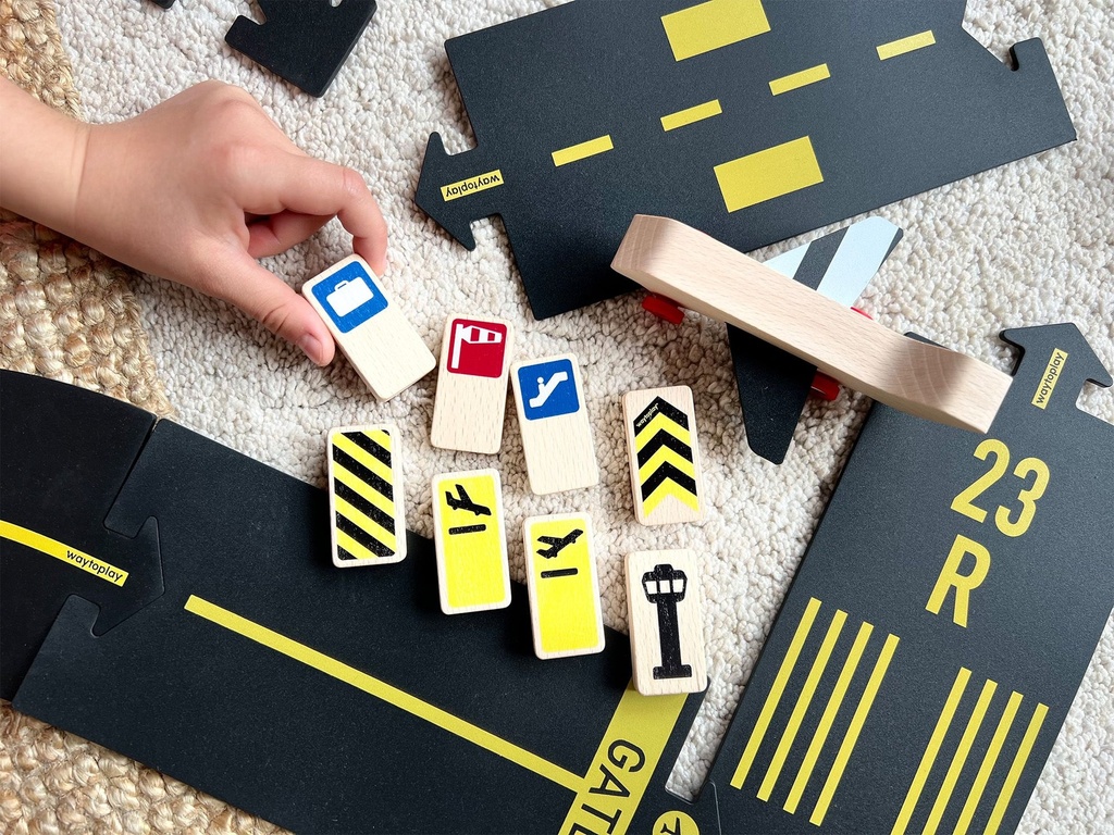 Way To Play | Roadblocks - Airport Signs