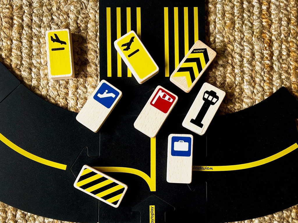 Way To Play | Roadblocks - Airport Signs