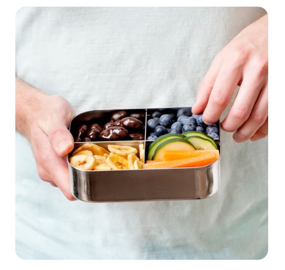 Lunchbots | Medium Quad Bento Lunchbox