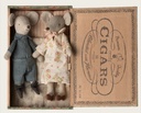 Maileg | Grandma & Grandpa Mice in Cigarbox