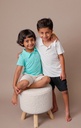 Anvi Baby | Bamboo Spandex Polo T-shirt - Aqua Blue