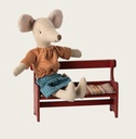 Maileg | Mouse Bench - Red