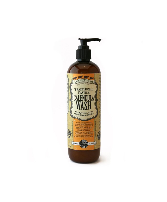 Four Cow Farm | Traditional Castile Calendula Wash