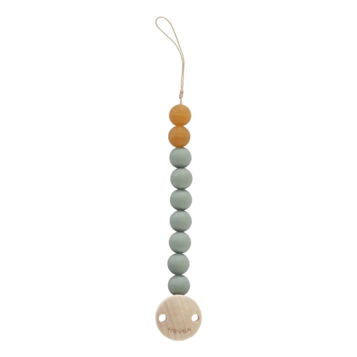 [334491] Hevea | Pacifier Holder (Moss Green)