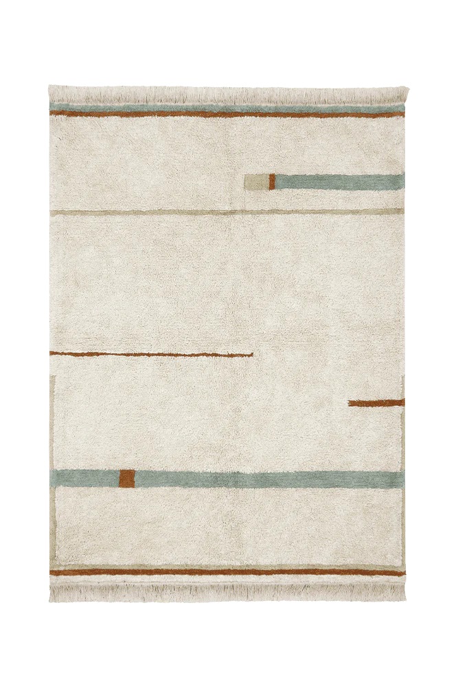 Lorena Canals | Washable Rug Lanes Vintage Blue
