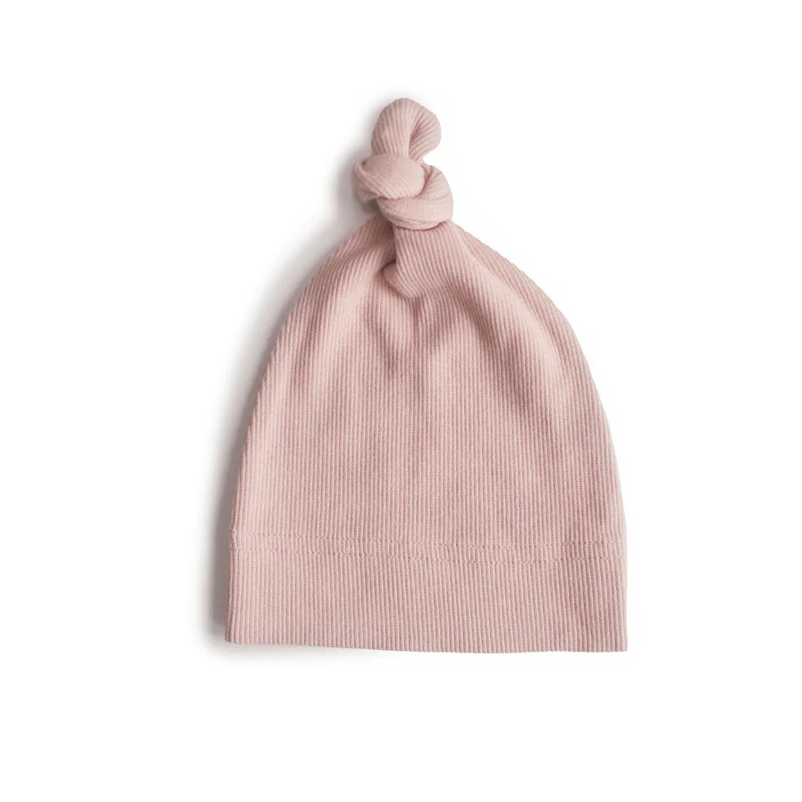 Mushie | Ribbed Baby Beanie