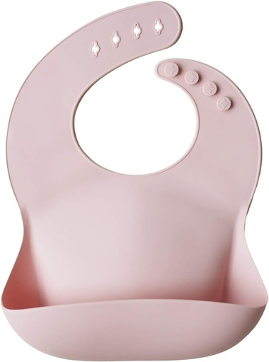 [MUS120002] Mushie | Silicone Bib (Blush)