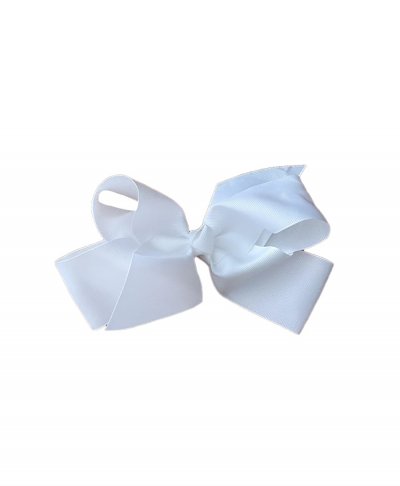 [32888] Petite Lamb | Bow (White)