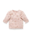 Purebaby | Blueberry Print Layering Top