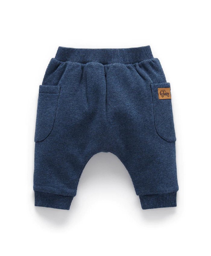 Purebaby | Indigo Slouchy Pant