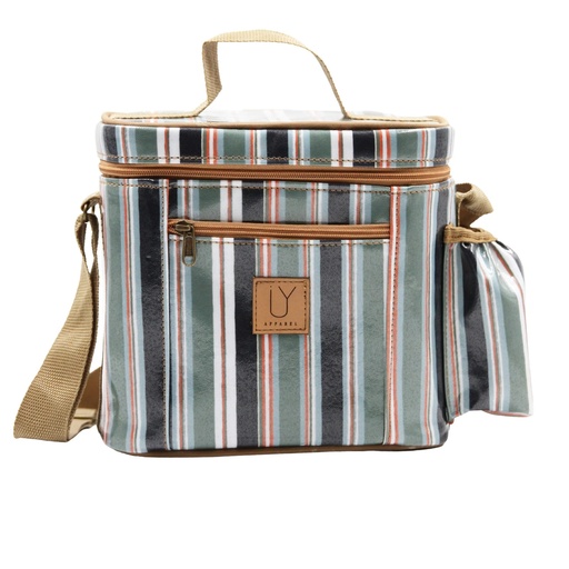 [EE216] Thandana | Snakpak Lunch Cooler (Navy Stripe)