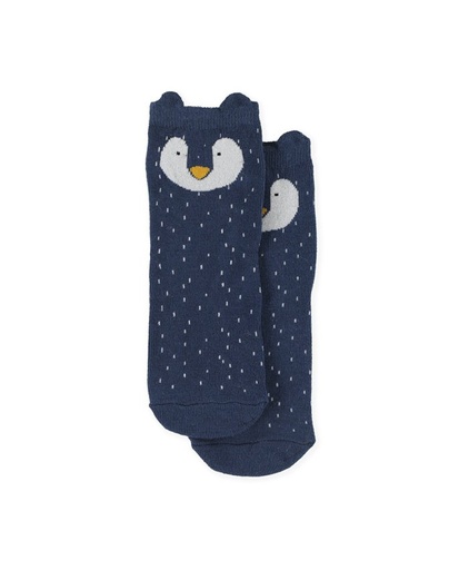 [42-933] Trixie | Socks 2 Pack - Mr. Penguin (6-12m)