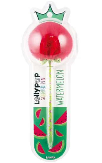 Ooly | Sakox Scented Lollypop Pen - Watermelon