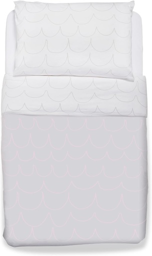 [BD008AA] Snuz | Duvet Cover & Pillowcase Set (Rose Wave)